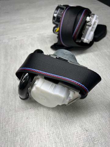 18-23 BMW F97 X3M Front & Rear Seat Belts Set OEM