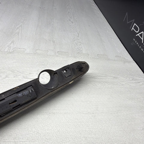 01-06 BMW E46 M3 Convertible Trunk Lid Grip Key Deck Handle Carbon Black