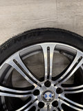 08-13 OEM BMW E90 E92 E93 M3 Rear 19” Wheel Rim Style 220M Silver 19x9.5 ET23