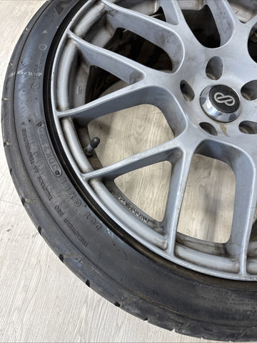 18x8.5 Enkei RAIJIN 5x114.3 Wheel Rim ET50