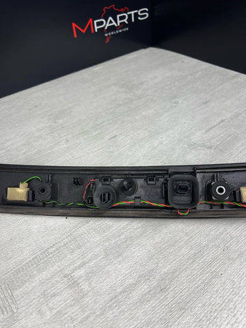 20-24 BMW F92 M8 REAR TRUNK DECK LID LICENSE PLATE LIGHT LAMP COVER PANEL TRIM