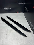 20-25 BMW G06 F96 X6M REAR LIFT GATE PANEL TRIMS MOLDINGS OEM GLOSS BLACK