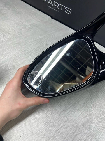 BMW 08-11 E90 M3 SEDAN SIDE EXTERIOR DOOR MIRRORS PAIR SILVERSTONE *Damage
