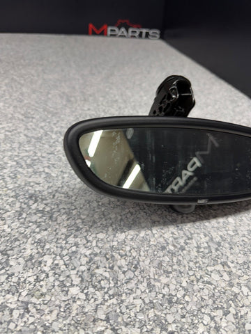 BMW E85 E39 E46 Z4 M3 M5 Front Rear View Mirror Oval Shape Black OEM A046412