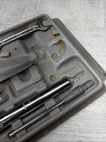 BMW OEM E30 TRUNK LID TOOL KIT TRAY REAR FLAP GRAY + TOOLS 71111128911