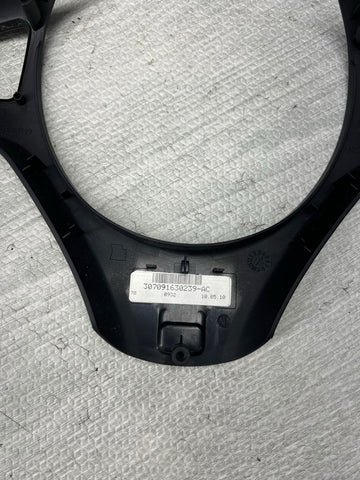 08-13 BMW E90 E92 E93 M3 Lower Steering Wheel Trim Cover Plate Black