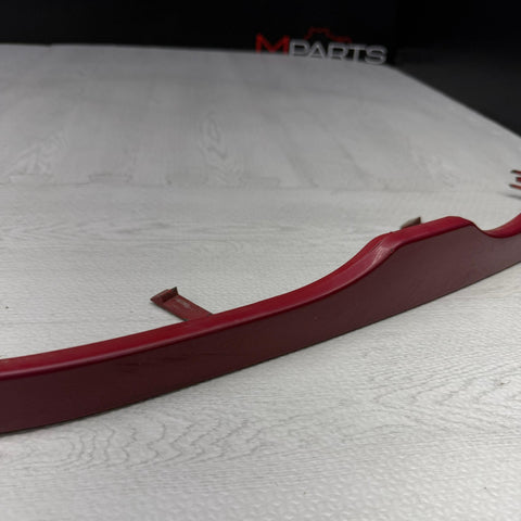 01–06 BMW E46 M3 / 3 Series Lower Headlight Trim Right Passenger RED OEM 8208678