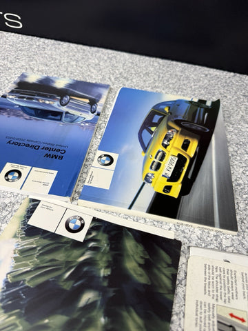 OEM 01-06 BMW E46 M3 COUPE OWNERS MANUAL BOOK BOOKLET POUCH