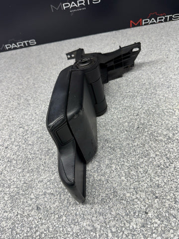 01-06 BMW E46 M3 Center Console Armrest Arm Rest Black Leather