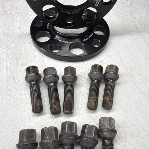 KSP Performance 12.7MM PAIR 5x120 BMW 6061 Forged Aluminum Wheel Spacers