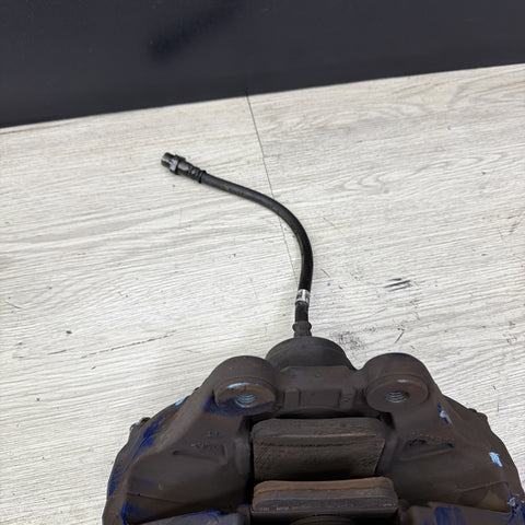 BMW F80 F82 F83 M3 M4 15-20 REAR LEFT DRIVER SIDE BREMBO BRAKE CALIPER OEM BLUE