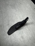 01-06 BMW E46 M3 Right Passenge Head Light Washer Jet Cover 8256180 Carbon Black