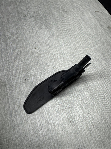 01-06 BMW E46 M3 Right Passenge Head Light Washer Jet Cover 8256180 Carbon Black