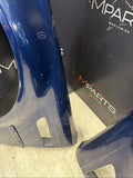 01-06 BMW E46 M3 Right Left Driver Passenger Fenders Topaz Blue Facelift Custom