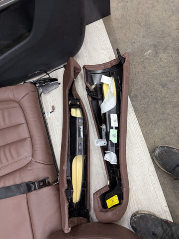 BMW 19-23 G05 X5 COFFEE LEATHER SEATS & PANELS SET