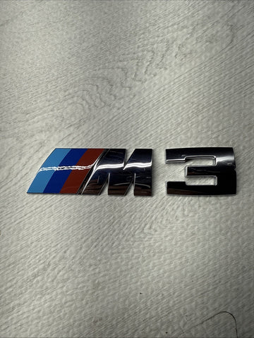 01-06 BMW E46 3 Series M3 Coupe Convertible Trunk EMBLEM LOGO BADGE OEM