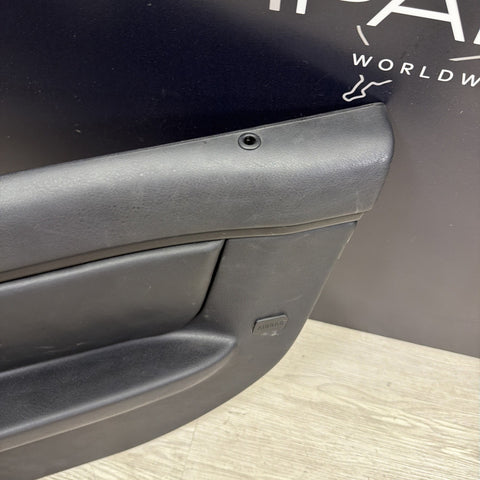 96-02 BMW Z3M Front Passenger Right Cover Trim Leather Black Handle