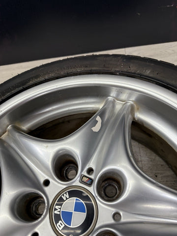 Genuine BMW Z3 M Z3M Style 40 Rims Wheels Set 17x7.5 et41 and 17x9 et8