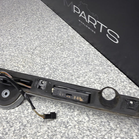 01-06 BMW E46 M3 Convertible Trunk Lid Grip Key Deck Handle Silver Gray