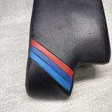 01-06 BMW E46 M3 Center Console Armrest Arm Rest Black Leather Wrapped