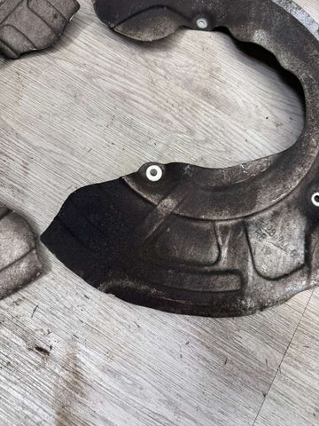 15-20 BMW F80 F82 F83 M2 M4 PROTECTION PLATE FRONT PAIR L+R OEM 2284743 2284744