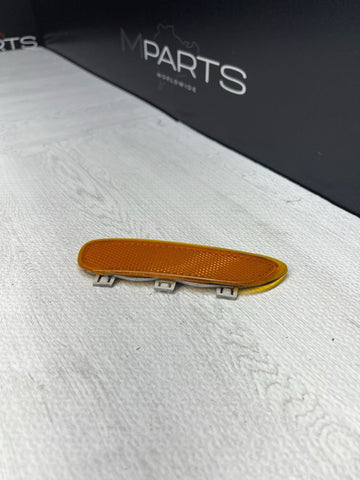 98-06 BMW E46 325CI 330CI M3 FRONT BUMPER COVER REFLECTOR LEFT 6414-8383011 OEM