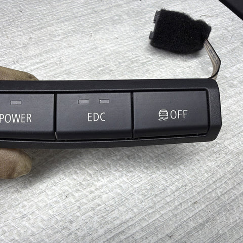 08-13 BMW E90 E92 E93 M3 Center Console Panel Edc Power Dsc Switch 7841136