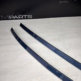 BMW E46 330CI M3 325CI Roof Rails Moldings Trims Faded Pair Coupe OEM