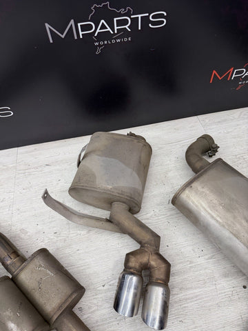 01-06 BMW E46 M3 UUC Corsa Exhaust Section 3 Dual Mid Pipe Midpipe *Dent*