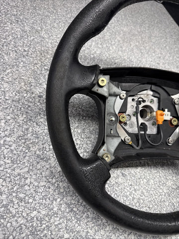 95-99 BMW E36 M3 Steering Wheel Black 4 Spoke