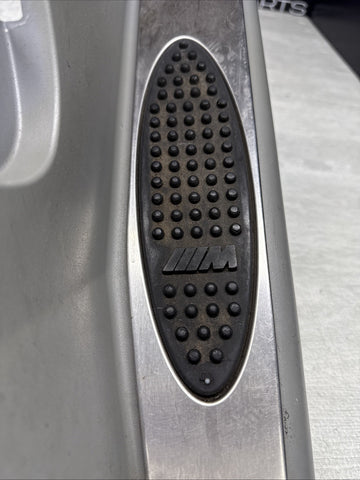 01-06 BMW E46 M3 GREY GRAY DEAD PEDAL KICK PANEL COVER 7902400