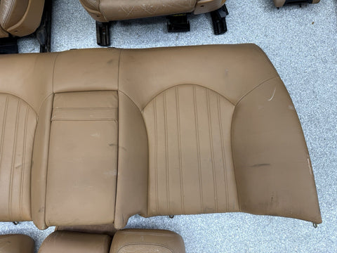 BMW 00-03 E39 M5 Sedan Front & Rear Seats Leather Heated Caramel