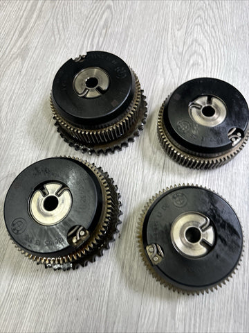 08-13 BMW S65 E90 E92 E93 M3 V8 Intake VANOS Unit Timing Cam Gears Sprockets Set