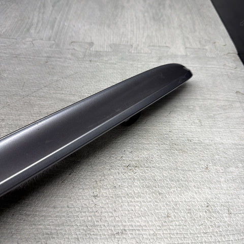 01-06 BMW E46 M3 Convertible Trunk Lid Grip Key Deck Handle Silver Gray