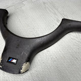 OEM 01-06 BMW E46 M3 Lower Steering Wheel Trim Cover Plate Titan Shadow Grey