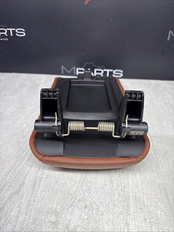 21-25 BMW G80 G82 G83 M3 M4 Center Console Armrest Arm Rest Top Tartufo Brown