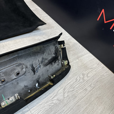 15-19 Ferrari 488 Spider OEM Suede Headliner Panels Trims Set *Broken tabs*