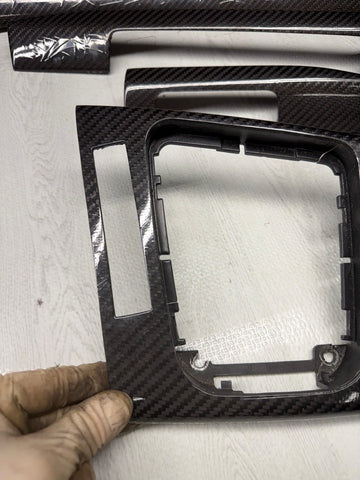 BMW E46 M3 01-06 Convertible Carbon Fiber Interior Trim Dashboard Karbonius