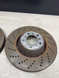 OEM 06-10 BMW E60 E63 E64 M5 M6 FRONT BRAKES DISCS ROTORS