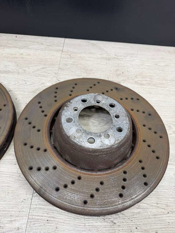 OEM 06-10 BMW E60 E63 E64 M5 M6 FRONT BRAKES DISCS ROTORS