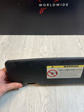 01-06 BMW E46 M3 Convertible Sunvisor Sun Visor Black Right Passenger