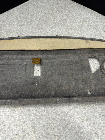 2001-2006 BMW E46 M3 Coupe Rear Parcel Shelf Deck Panel Tray Trim OEM *Fading*