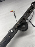 01-06 BMW E46 M3 Convertible Trunk Lid Grip Deck Handle Jet Black *Broken Tabs
