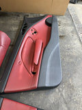 BMW E46 M3 01-06 Coupe Imola Red Nappa Leather Interior Seats Panels Set OEM