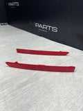 BMW 15-20 F80 F82 F83 M3 M4 Rear Bumper Reflectors Pair OEM