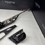 15-20 BMW F83 M4 Carbon Fiber Interior Dash Dashboard Trim Set OEM