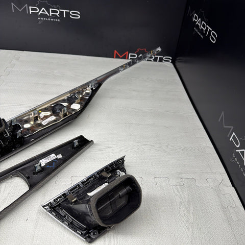 15-20 BMW F83 M4 Carbon Fiber Interior Dash Dashboard Trim Set OEM