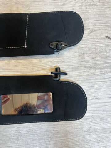 2010-2015 Ferrari 458 Coupe Interior Alcantara Visors Panels Pillars Set 814183