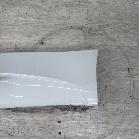 08-13 BMW E92 E93 M3 OEM Left Side Skirt Rocker Panel Alpine White
