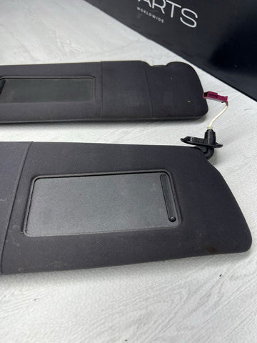 01-06 BMW E46 M3 Left Right Visors Sticker Peeling Off